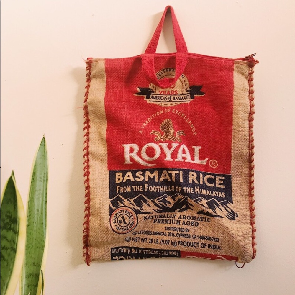 6 Jute Bag Royal Basmati Rice